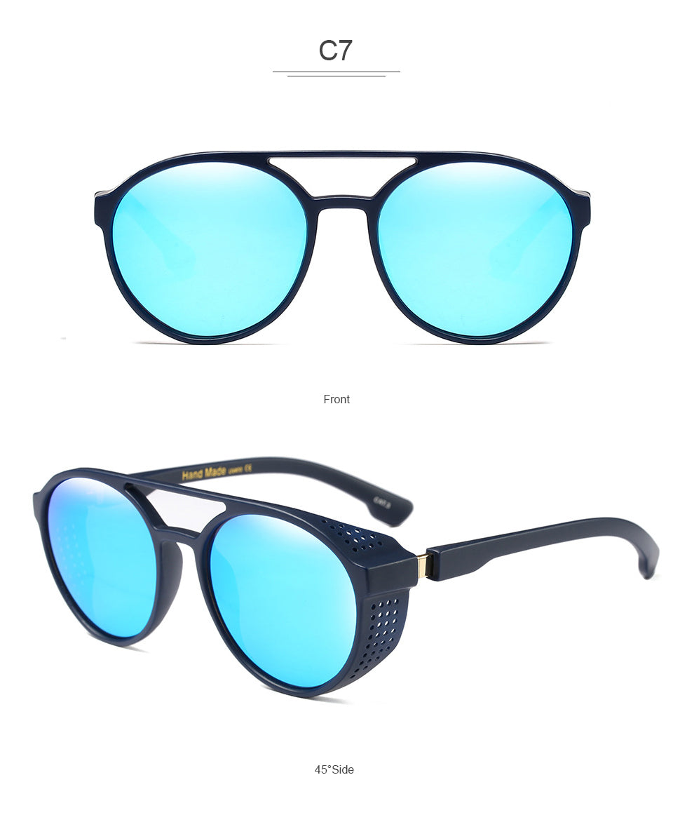 Retro round sunglasses