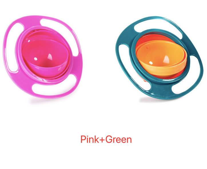 360 Spill Resistant Swivel Baby Bowl